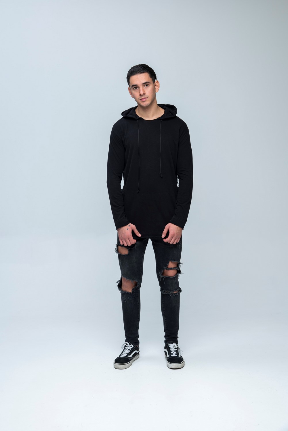 LS Carbon Hoodie Black