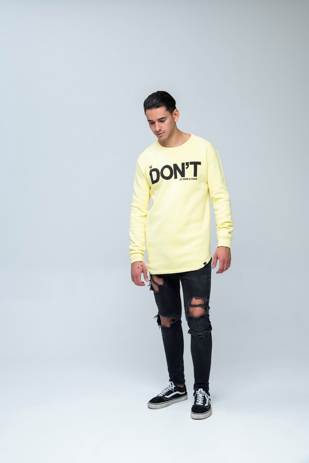 DON'T LS Sweat Yellow