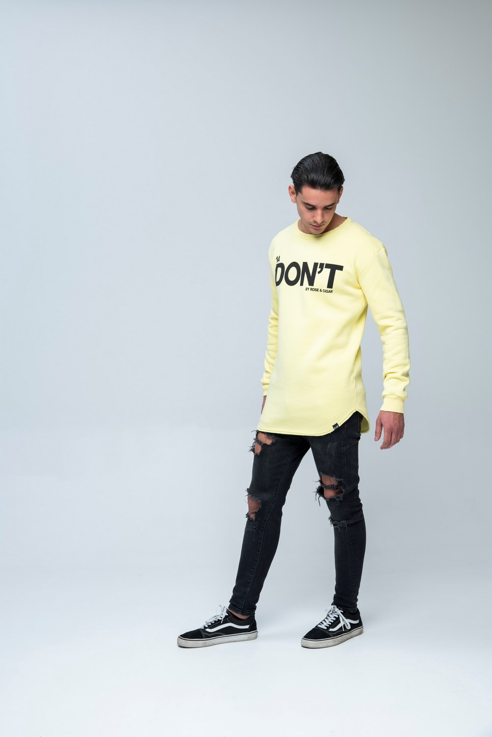 DON'T LS Sweat Yellow