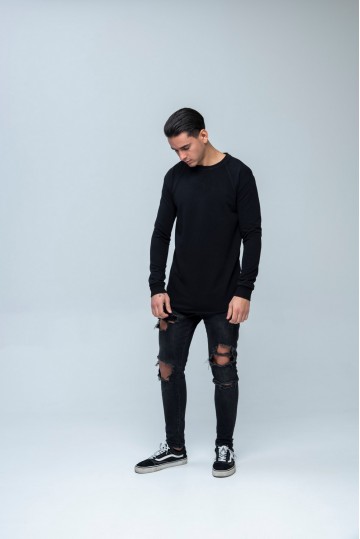 LS Reglan Sweat Black