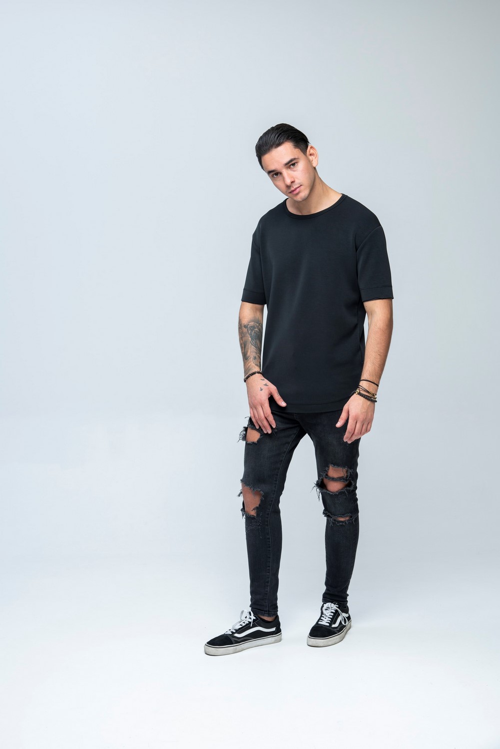 Cupro Neo Tee Black