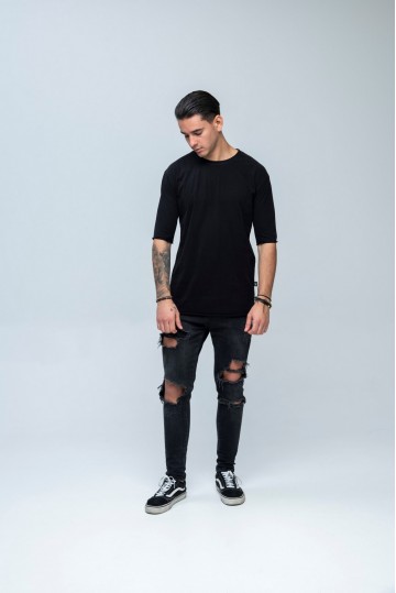 DON'T SS Carbon Tee Black