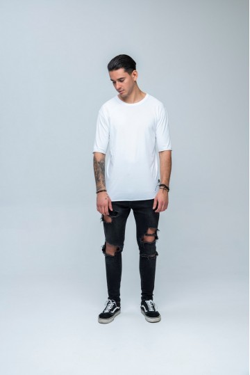 DON'T SS Carbon Tee White