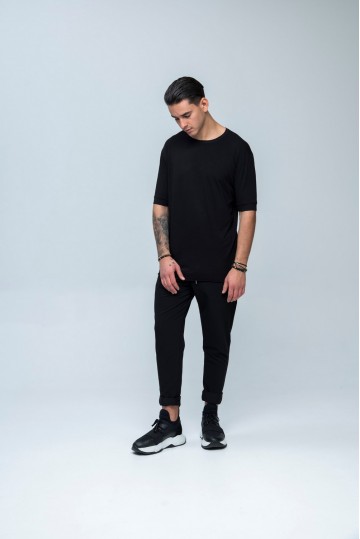 Modal LH Tee Black