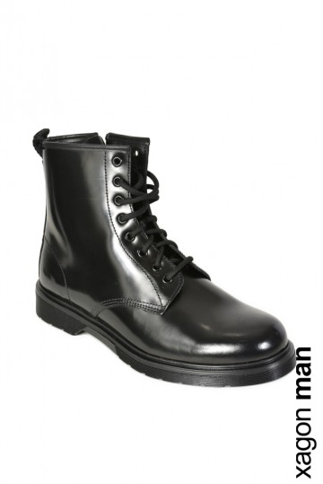 SHOES MT01N Leather Black